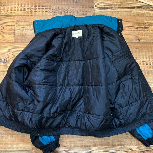 Vintage St John’s Bay Puffer Jacket/Hoodie - Picture 3 of 9